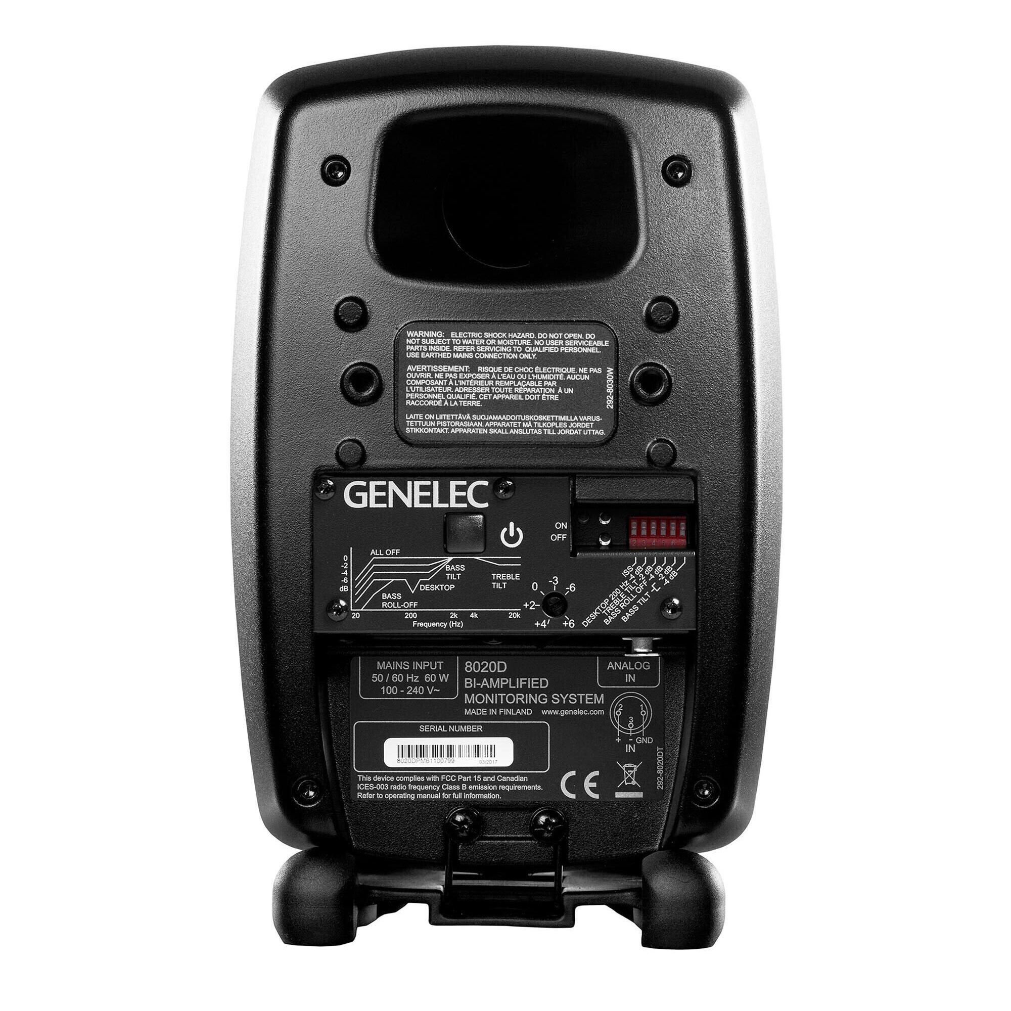 Genelec 8020D Monitor black Различное Музыкальное Оборудование
