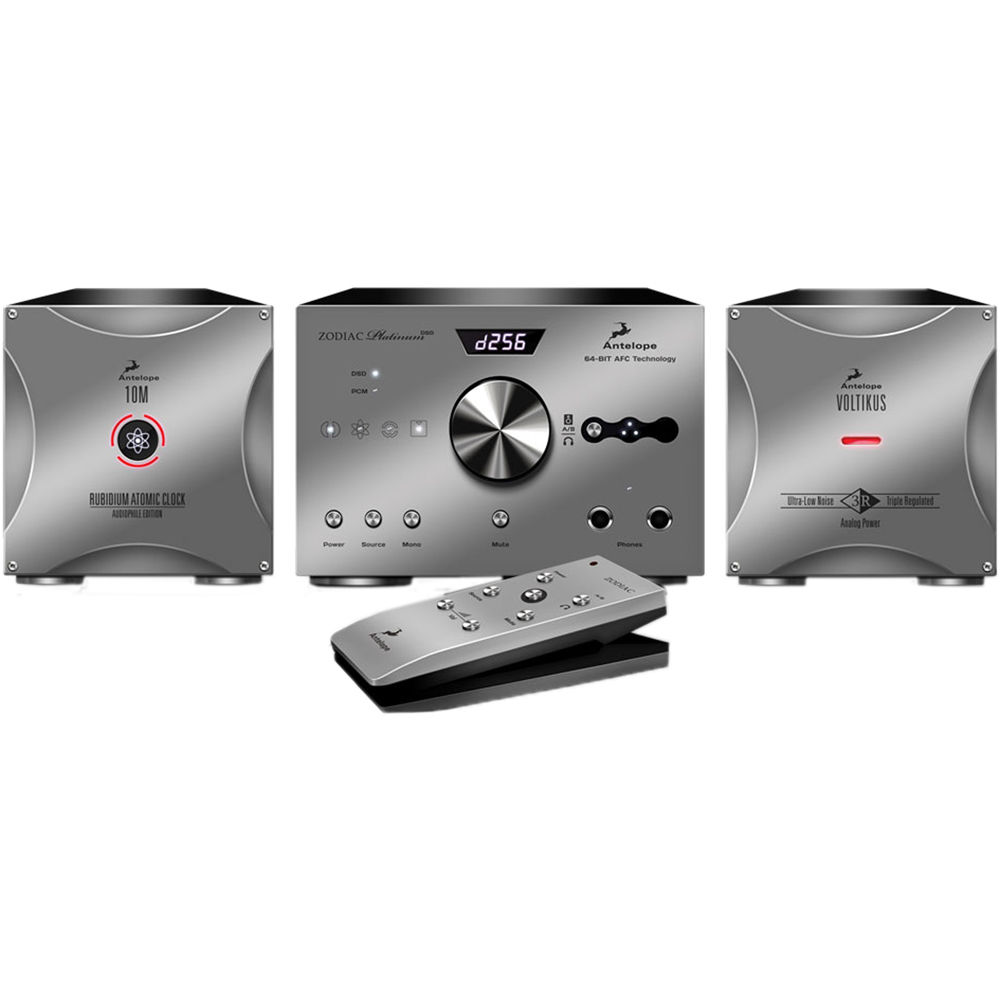 Antelope Audio Zodiac Platinum DSD DAC + Voltikus + Audiophile 10M АЦП-ЦАП преобразователи
