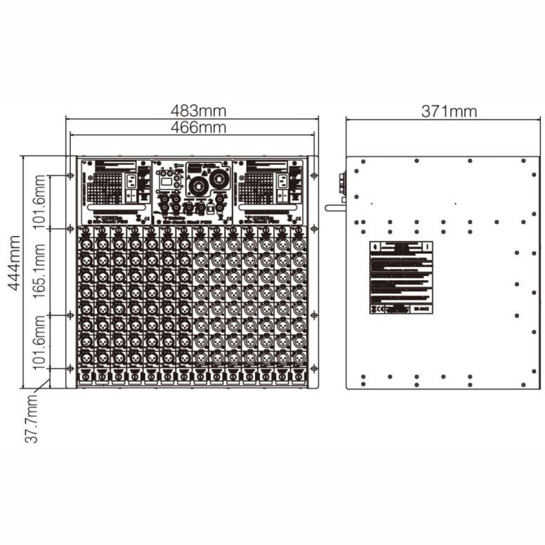DiGiCo SD-Rack, OpticalCON Optics Цифровые микшерные пульты