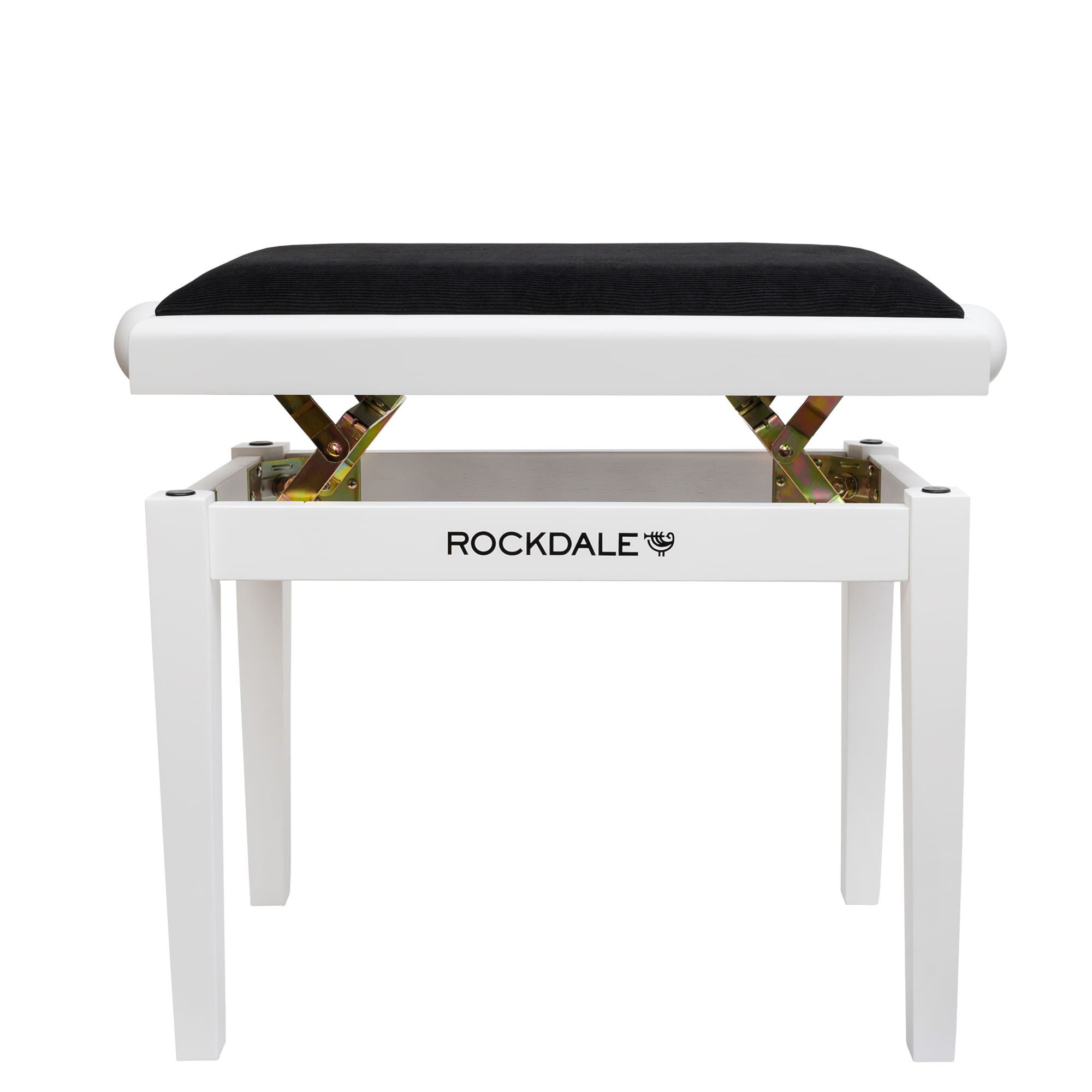 Rockdale RHAPSODY 131 SV WHITE BLACK Банкетки для клавишных инструментов