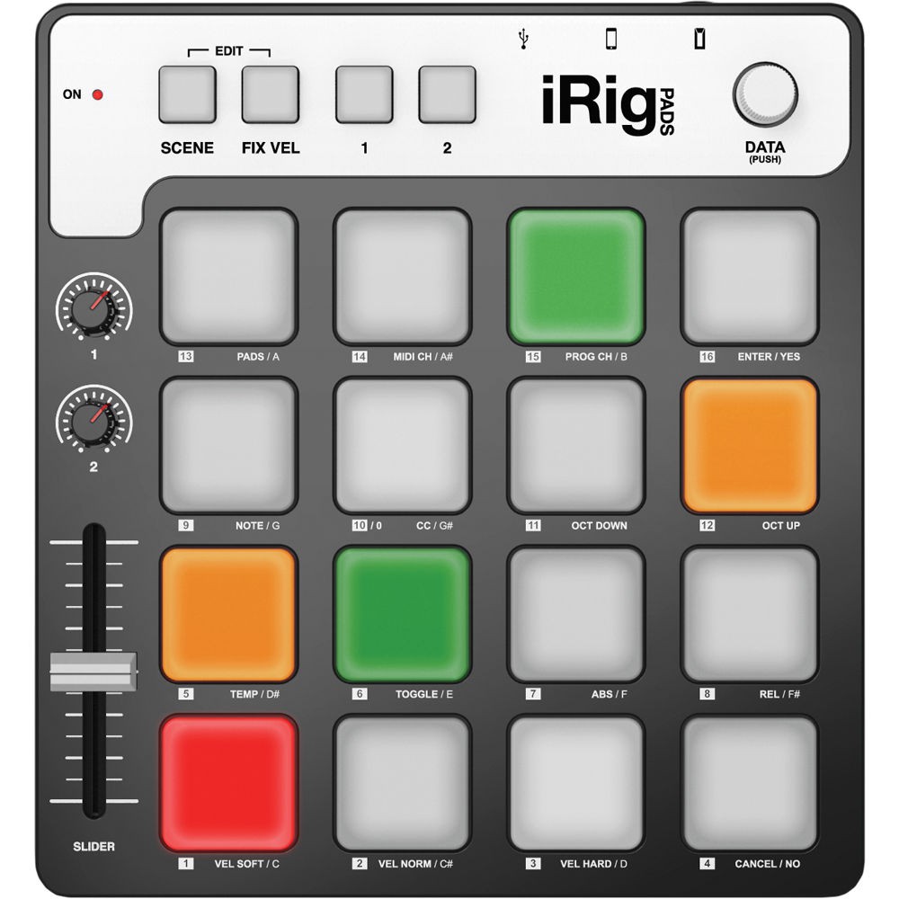 IK Multimedia iRig Pads MIDI Контроллеры