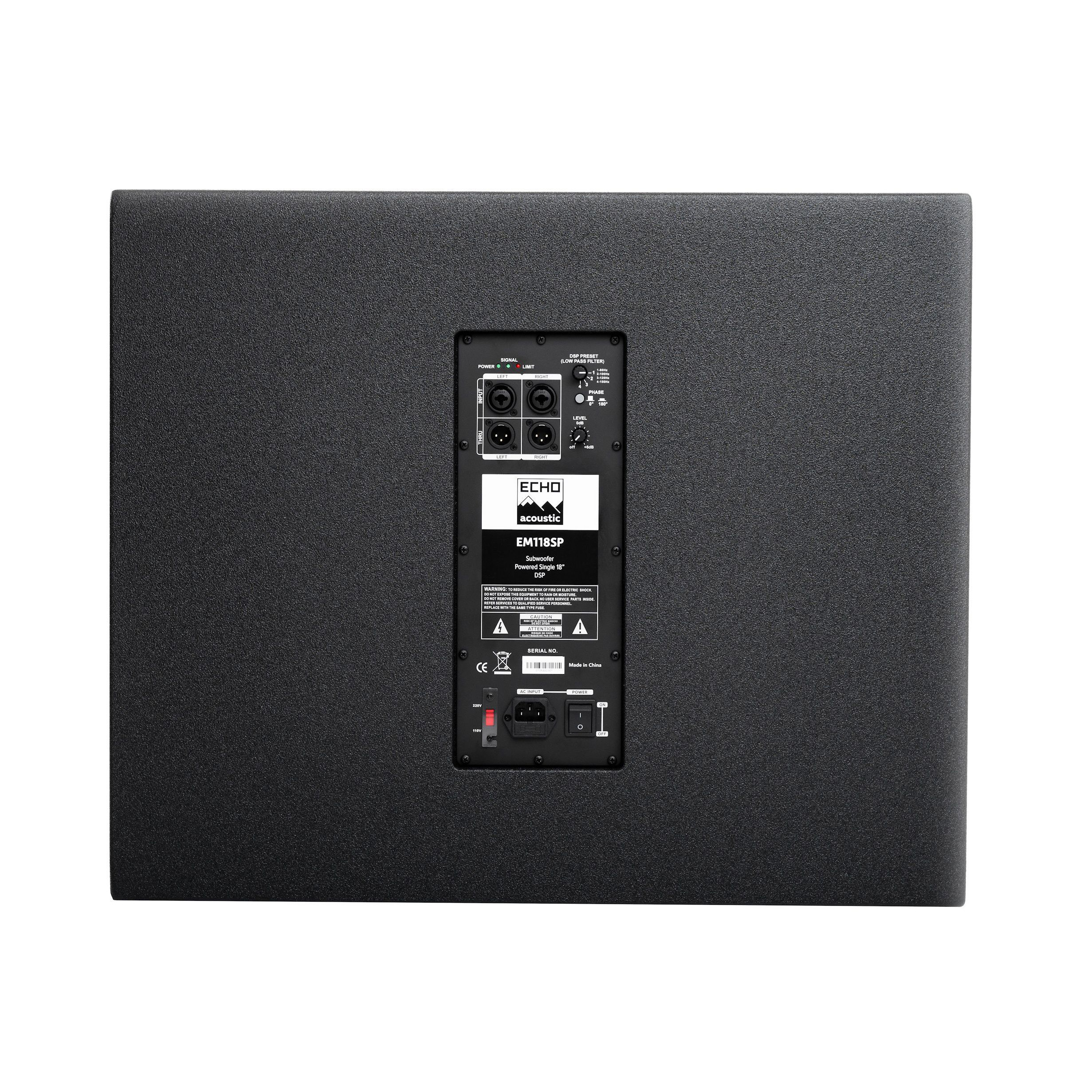 Echo Acoustic EM118SP Различное Музыкальное Оборудование