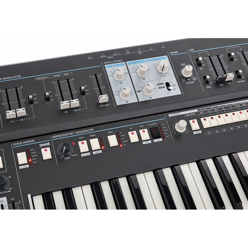 UDO Audio Super 6 Grey Клавишные гибридные синтезаторы