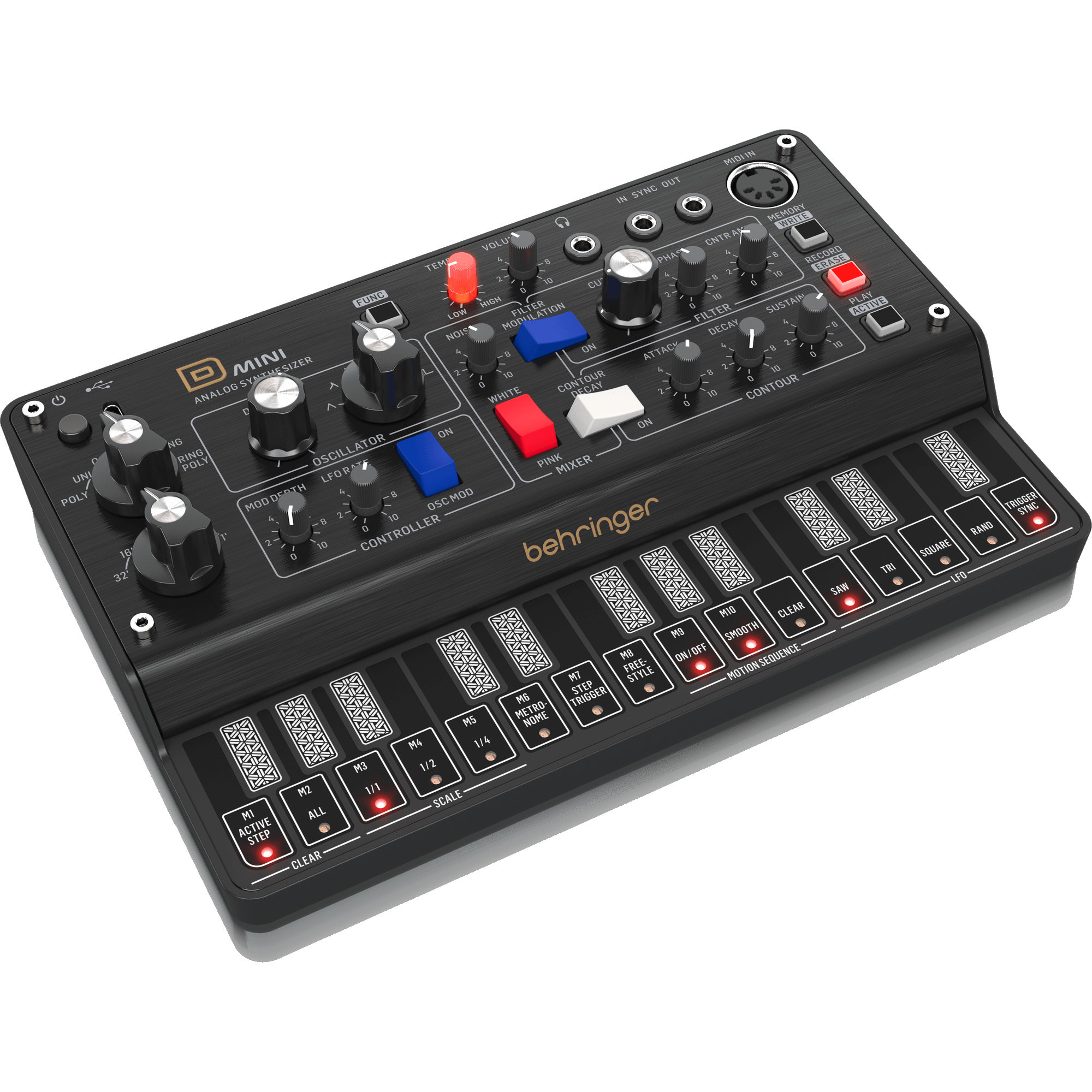 Behringer D Mini Behringer D Mini Настольные аналоговые синтезаторы