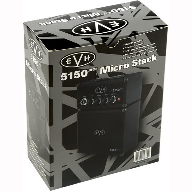 EVH Stealth Micro Stack Blk Портативные комбо и усилители для наушников