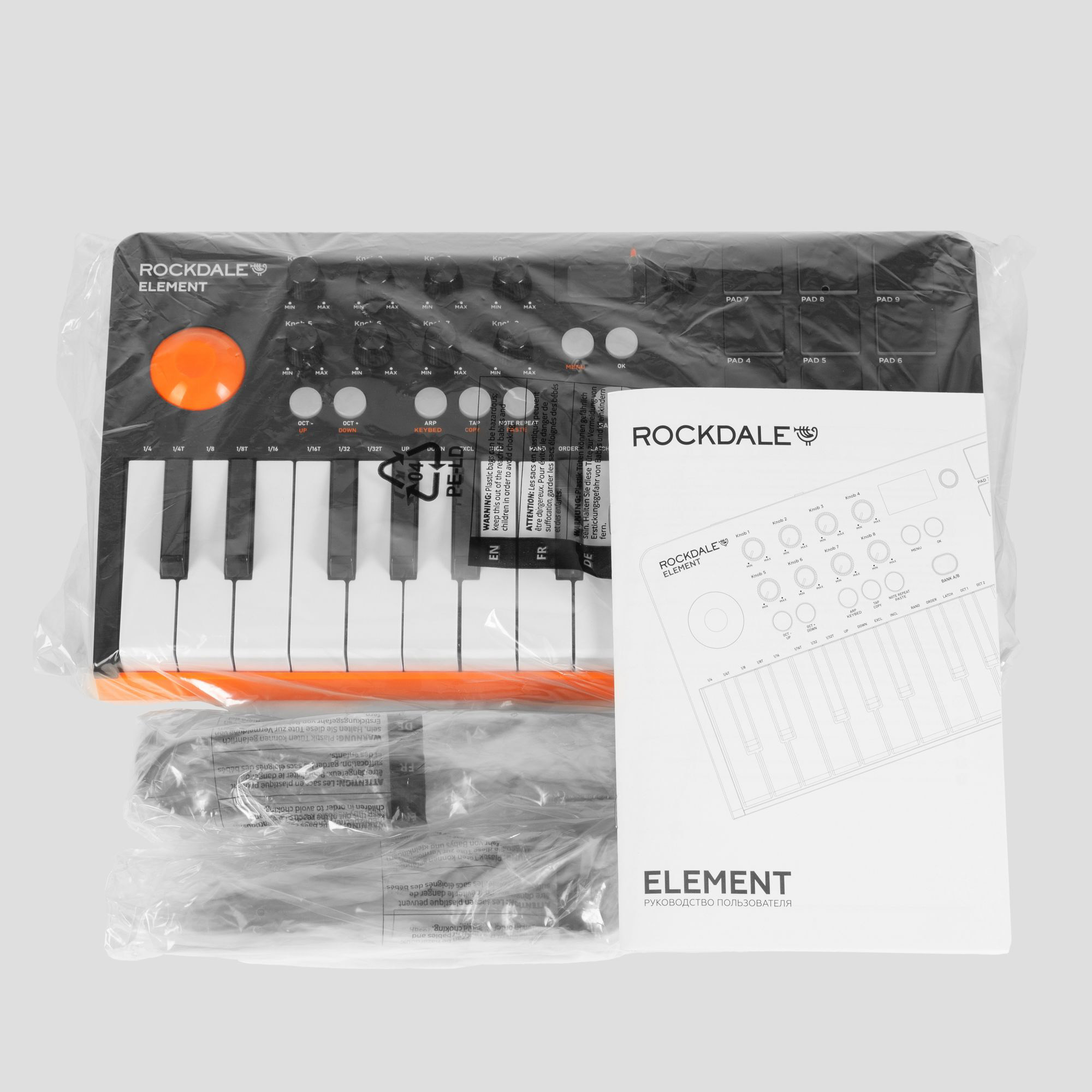 Rockdale Element Black Миди-клавиатуры