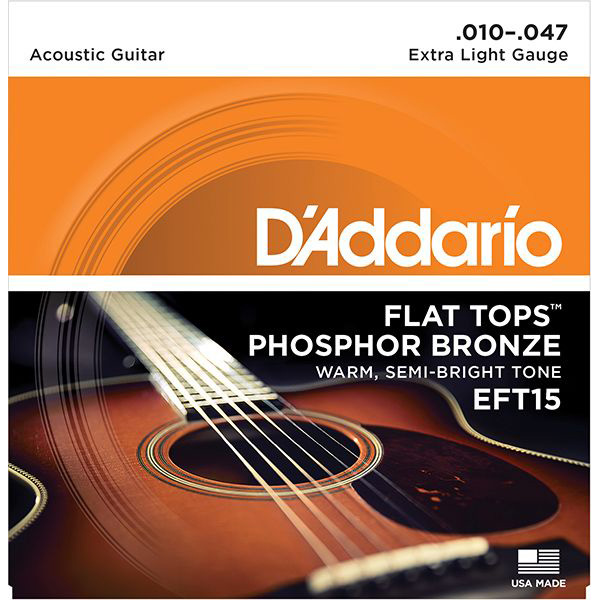 D'Addario EFT15 Струны для акустических гитар