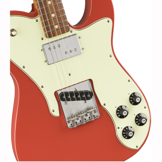 Fender Vintera 70s Telecaster® Custom, Pau Ferro Fingerboard, Fiesta Red Электрогитары