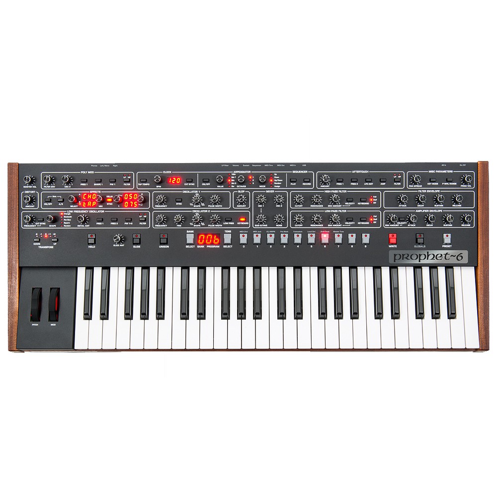 Sequential (Dave Smith) Prophet-6 Keyboard Клавишные аналоговые синтезаторы