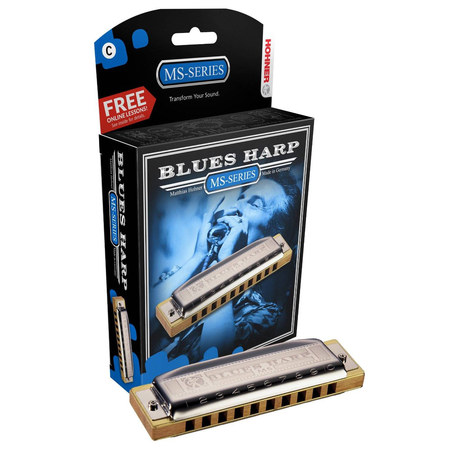 Hohner Blues Harp 532/20 MS C (M533016X) Губные гармошки