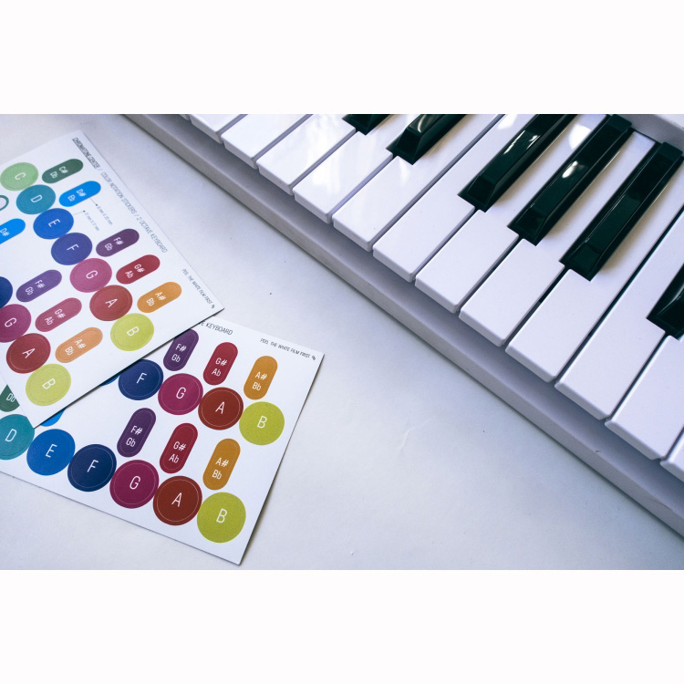 Chromatone 2 octaves KB Stickers  Аксессуары для синтезаторов