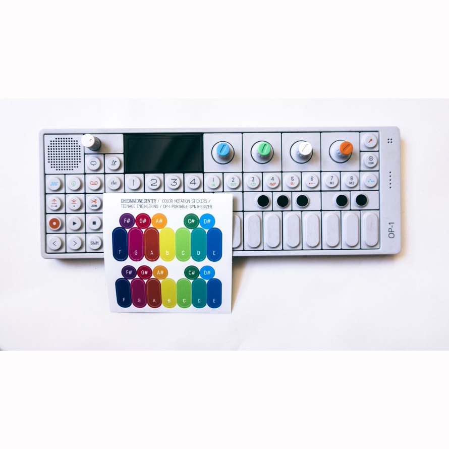 Chromatone TE OP-1 Stickers Аксессуары для синтезаторов