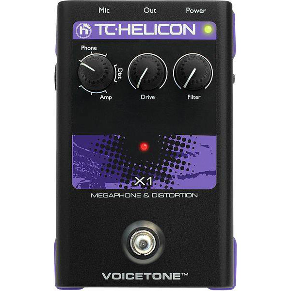TC Helicon VoiceTone X1 Вокальные процессоры