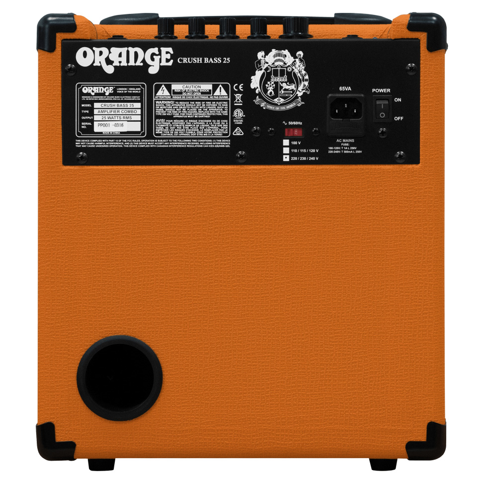Orange Crush Bass 25 Оборудование гитарное