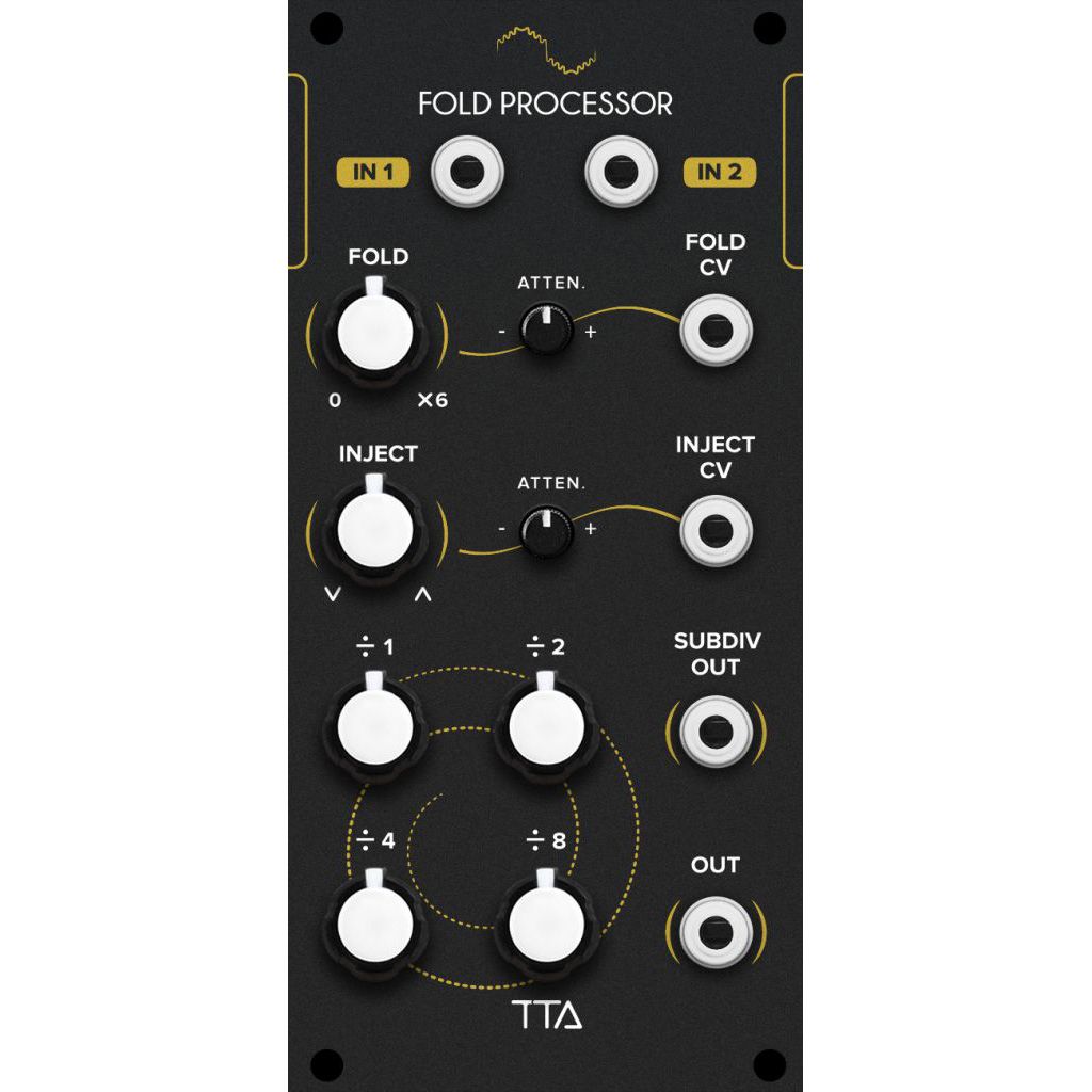 Tiptop Audio Fold Processor - Black Eurorack модули