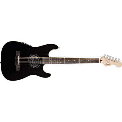 Fender STRATACOUSTIC BLACK (V2) Гитары акустические