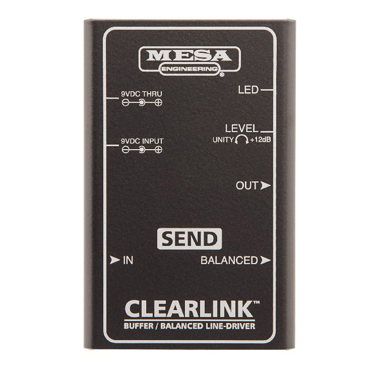 Mesa Boogie ClearLINK™ (SEND) OUTPUT BUFFER & BALANCED LINE-DRIVER Педали эффектов для гитар