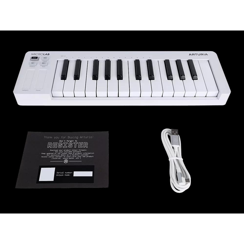 Arturia MicroLab 3 White Различное Музыкальное Оборудование
