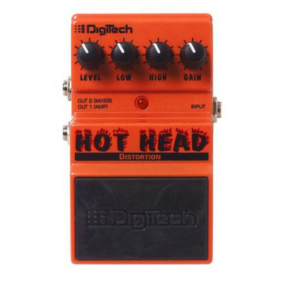 Digitech DHH HOT HEAD DISTORTION Оборудование гитарное