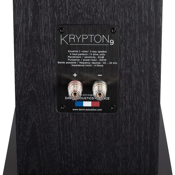 Davis Acoustics Krypton 9 Technik Black Hi-Fi акустика