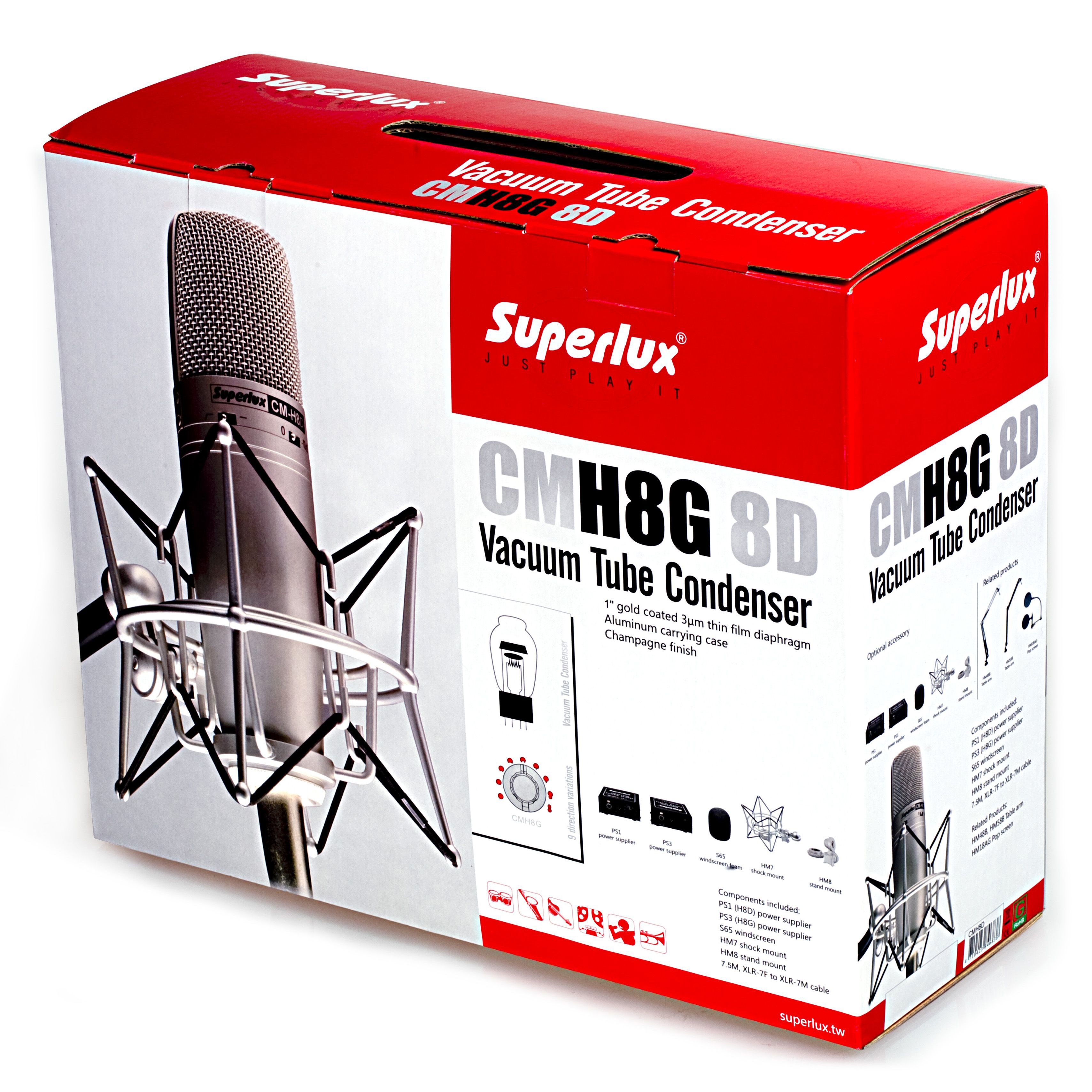 Superlux CMH8D Ламповые микрофоны