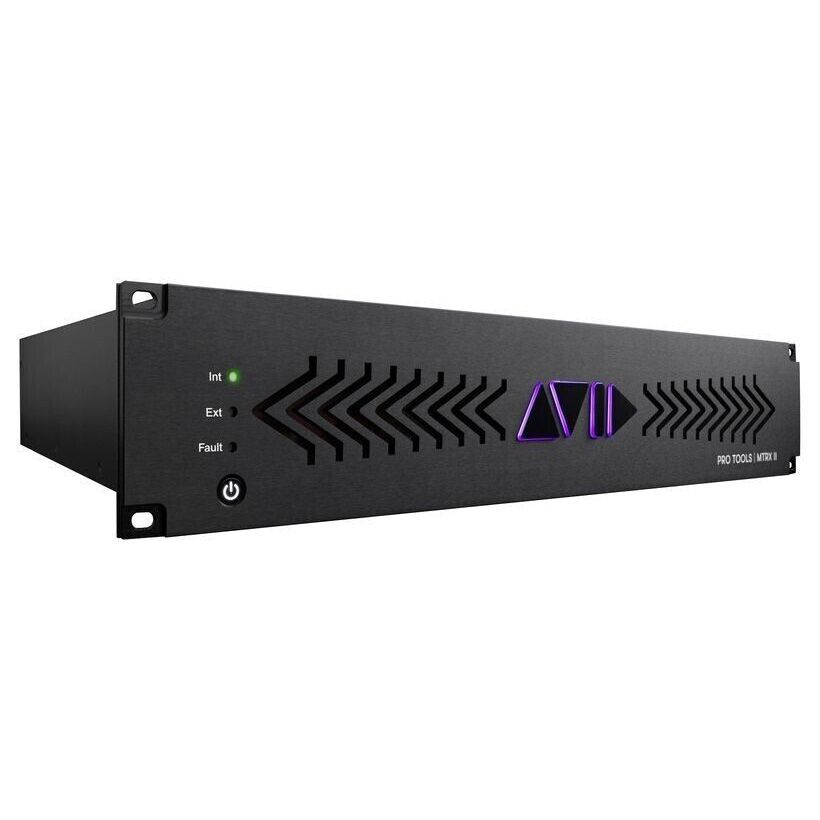 AVID Pro Tools | MTRX II Base unit with with DigiLink, Dante 256 and SPQ Звуковые карты Thunderbolt