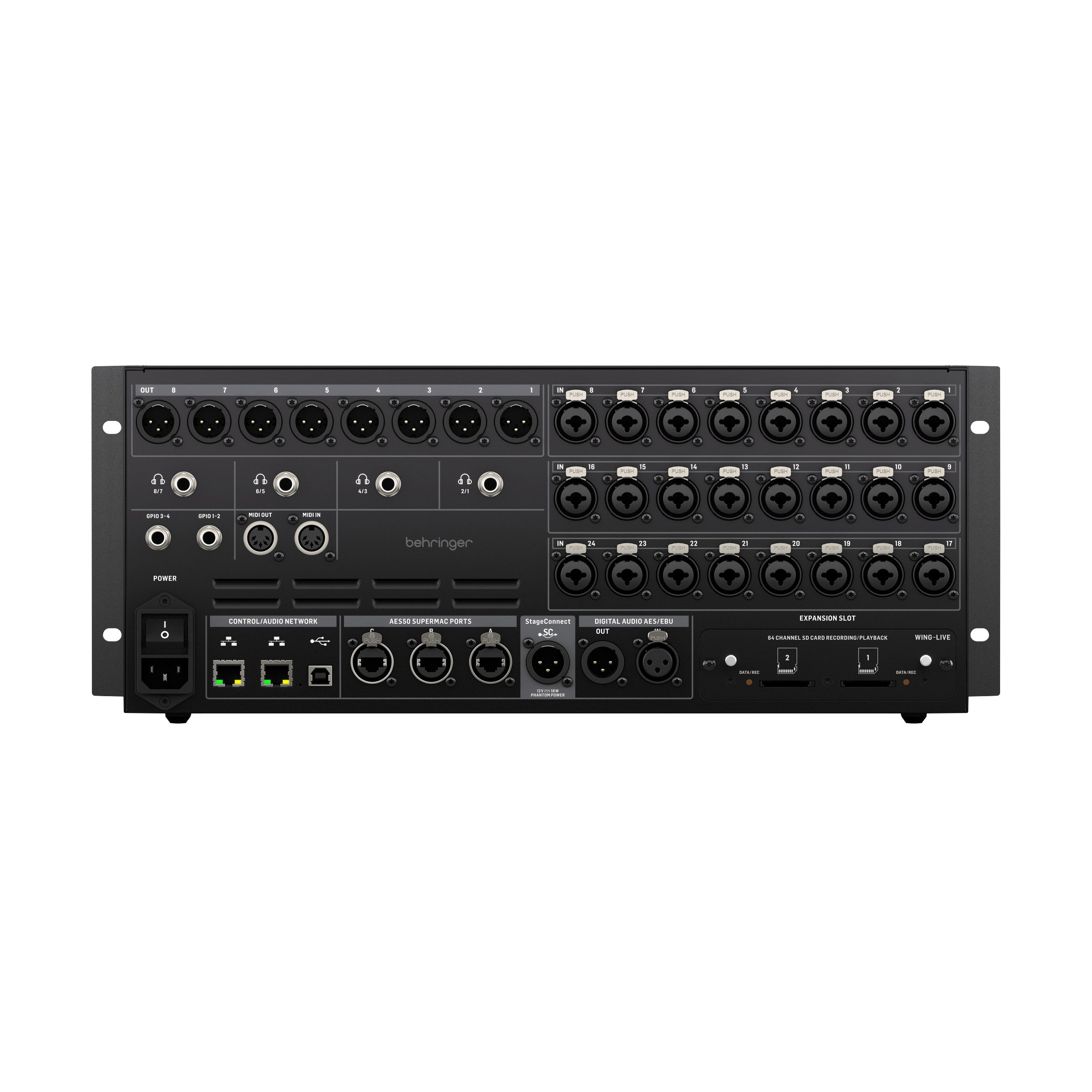 Behringer WING RACK Behringer WING RACK Различное Музыкальное Оборудование