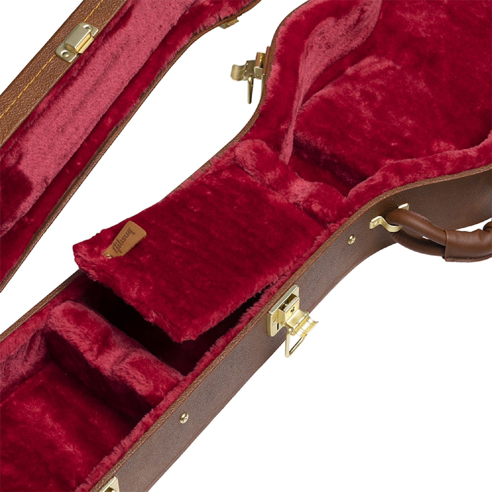 Gibson Les Paul Original Hardshell Case Brown Чехлы и кейсы для электрогитар