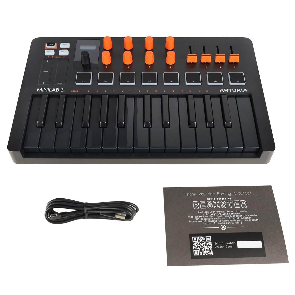 Arturia Minilab 3 Orange Edition MIDI Контроллеры