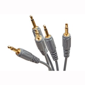 Verbos Cable 22cm (5-Pack), grey Патч кабели для аналоговых синтезаторов и звуковых модулей
