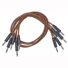 CablePuppy cable 15 cm (5 Pack) black-brown Аксессуары для музыкальных инструментов
