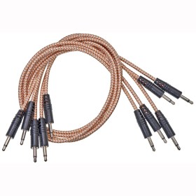 CablePuppy cable 30 cm (5 Pack) silver-brown Аксессуары для музыкальных инструментов
