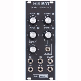 AJH MiniMod CV Mix-Offset-VCA black Eurorack модули