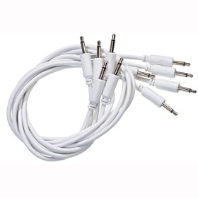 Black Market Modular Patch Cable 5-pack 9 cm white Аксессуары для музыкальных инструментов