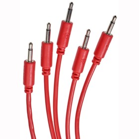 Black Market Modular Patch Cable 5-pack 9 cm red Аксессуары для музыкальных инструментов