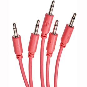 Black Market Modular Patch Cable 5-pack 9 cm peach Аксессуары для музыкальных инструментов