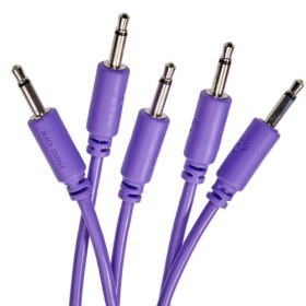 Black Market Modular Patch Cable 5-pack 25 cm violet Аксессуары для музыкальных инструментов