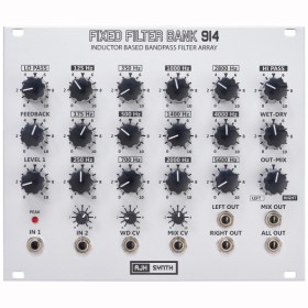 AJH FFB914 Fixed Filter Bank silver Eurorack модули