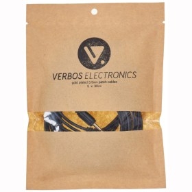 Verbos Cable 90cm (5-Pack), black Патч кабели для аналоговых синтезаторов и звуковых модулей