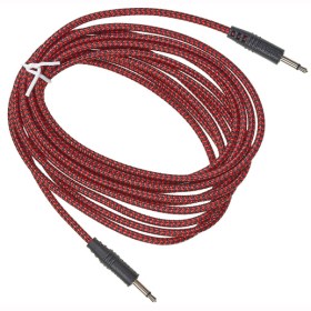 CablePuppy cable 300 cm red-black Аксессуары для музыкальных инструментов