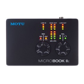 Motu MicroBook IIc Звуковые карты USB