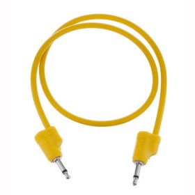 Tiptop Audio Stackcable Yellow 50 cm Патч кабели для аналоговых синтезаторов и звуковых модулей
