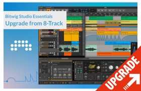 Bitwig Studio Essentials Upgrade from 8-Track Цифровые лицензии