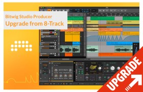 Bitwig Studio Producer Upgrade from 8-Track Цифровые лицензии