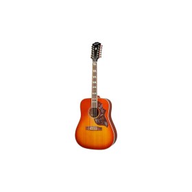 Epiphone Hummingbird 12-String Aged Cherry Sunburst Гитары акустические