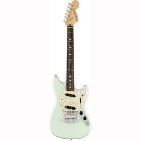 Fender American Performer Mustang, Rosewood Fingerboard, Satin Sonic Blue Электрогитары