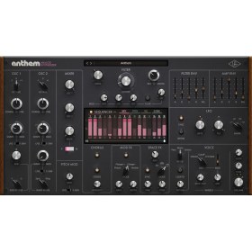 Universal Audio Anthem Analog Synthesizer Цифровые лицензии