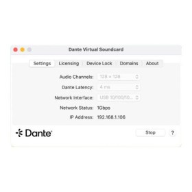 Dante DVS Pro Three-Years Цифровые лицензии