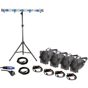 комплекты, Stairville LED PAR56 Starter Bundle B erw