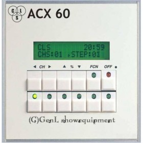 CLS DMX controller ACX60, 60 DMX channels Системы управления светом